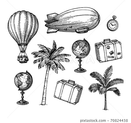 Vintage travel set. 70824438