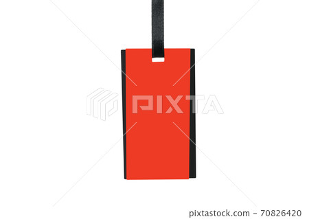 Blank sale tag isolated on white background Blank sale tag isolated on white background 70826420