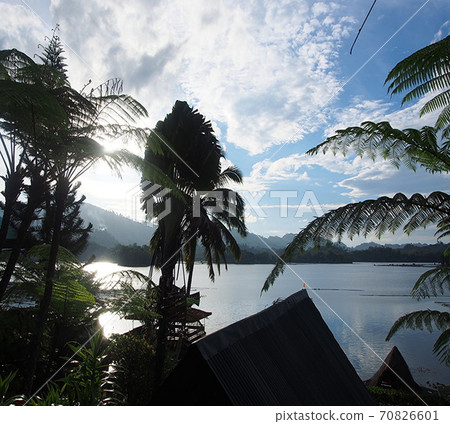 菲律賓棉蘭老島度假村的桑托斯將軍城的自然風光 70826601
