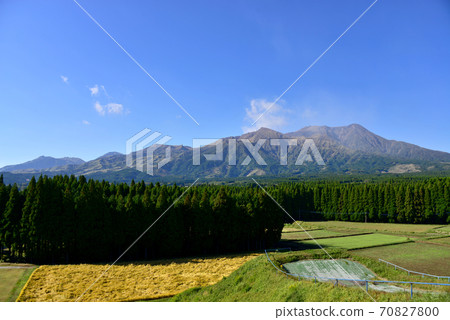 從阿蘇市政公園的視圖 70827800