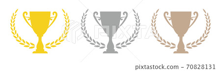 Trophy ranking material (no numbers) 70828131
