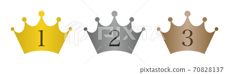 Crown ranking material (with numbers / glossy) Crown ranking material (with numbers / glossy) 70828137