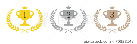 Trophy ranking material (with numbers) Trophy ranking material (with numbers) 70828142