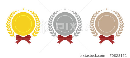 Ranking medal set (no numbers) 70828151