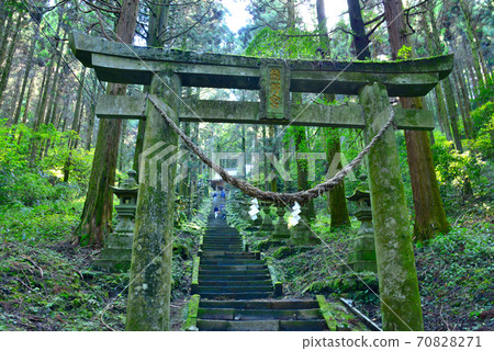 Kamishikimi Kumanoza Shrine Aso Kamishikimi Kumanoza Shrine Aso 70828271