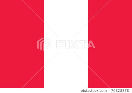 National flag Peru 70828878