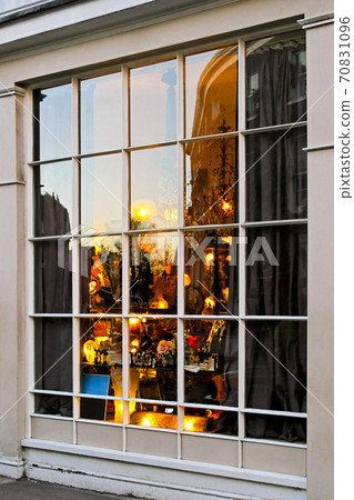 Christmas through window 70831096