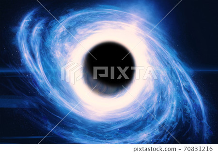 Image of open deep space. computer model black hole image Image of open deep space. computer model black hole image 70831216