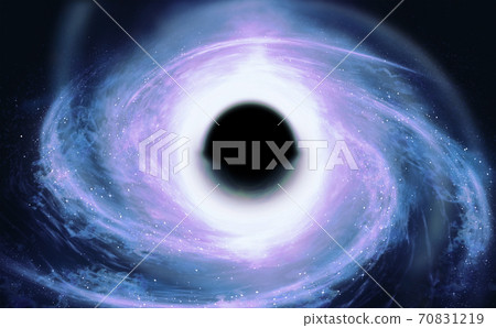 Image of open deep space. computer model black hole image Image of open deep space. computer model black hole image 70831219