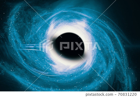 Image of open deep space. computer model black hole image Image of open deep space. computer model black hole image 70831220