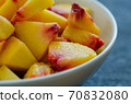Sliced peach 70832080