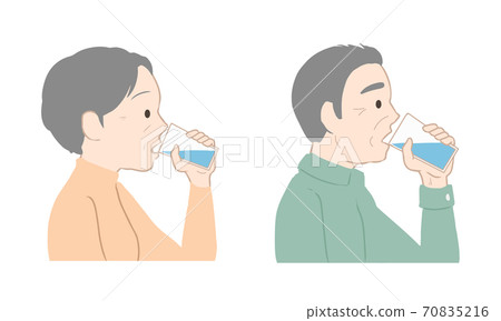 老年人飲水（無線） 70835216