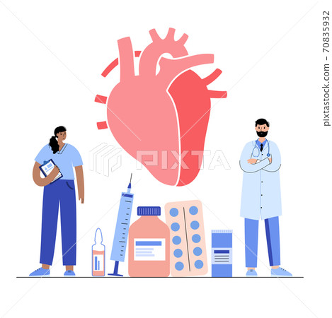 Cardiology template concept 70835932