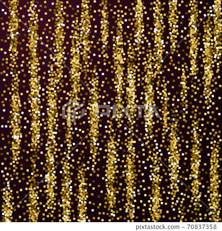 Gold glitter luxury sparkling confetti. Scattered Gold glitter luxury sparkling confetti. Scattered 70837358