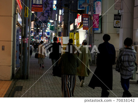 Machida shopping street approaching the darkness Machida shopping street approaching the darkness 70838142