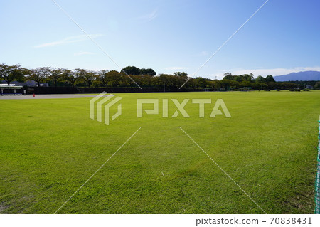 Baseball field lawn with nobody Baseball field lawn with nobody 70838431