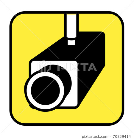 Surveillance camera mark 70839414