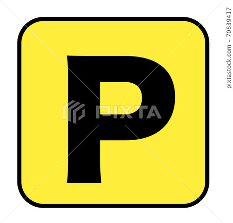 Parking mark Parking mark 70839417