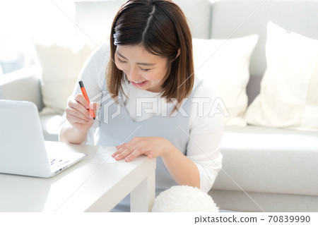 母親填寫名字貼紙 母親填寫名字貼紙 70839990