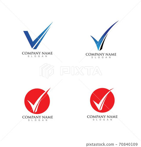 V Letter Lightning Logo Template V Letter Lightning Logo Template 70840109