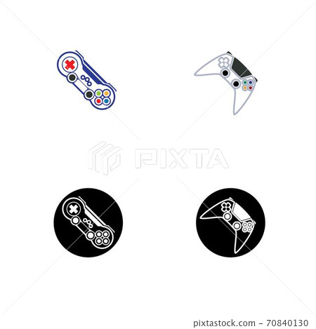 Joystick Logo Concept Design Vector 70840130