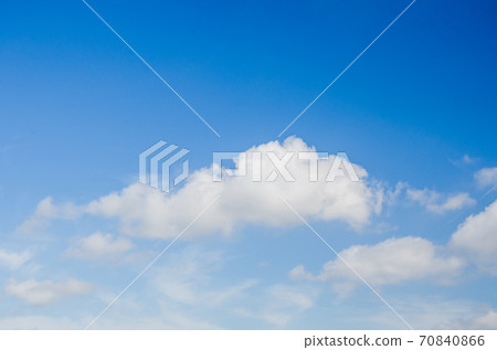 Blue sky with cloud. Background. Blue sky with cloud. Background. 70840866