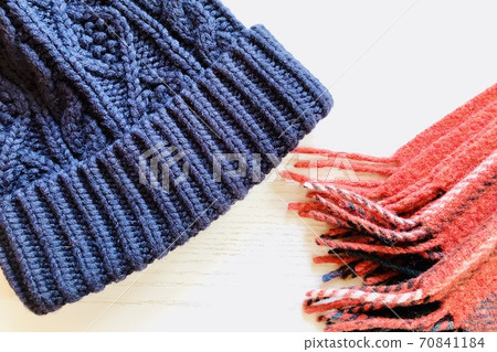 Knit hat Yarn hat Muffler Blanket 4 70841184