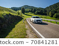Road in Dolomite , Italy 70841281