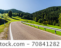 Road in Dolomite , Italy 70841282