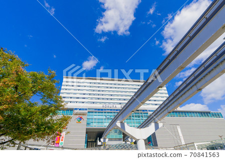 Kokura Station Building, Monorail, Kitakyushu Monorail, Kitakyushu High Speed Rail Kokura Line Kokura Station Building, Monorail, Kitakyushu Monorail, Kitakyushu High Speed Rail Kokura Line 70841563
