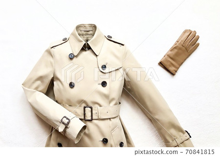 外套 風衣 米色 手套 手套 手套 8 70841815