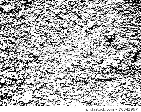 Black and white grunge. Distress overlay texture. Abstract surface dust and rough dirty wall background concept.  Distress illustration simply place over object to create grunge effect. Vector EPS10. 70842967