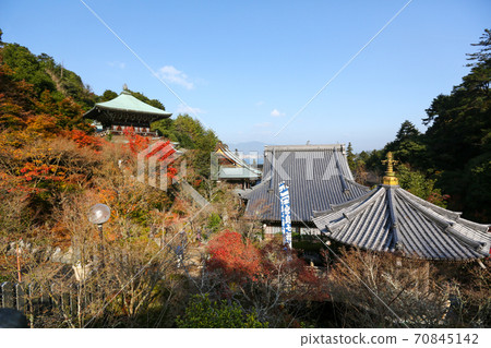 廣島縣秋季秋之宮島大正院 70845142