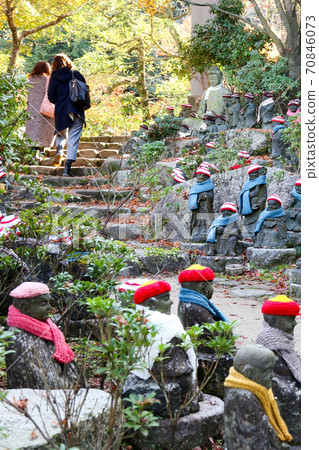 Hiroshima Prefecture Autumn Aki no Miyajima Daishoin 500 Rakan 70846073