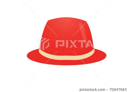 Top hat isolated on white background. Top hat isolated on white background. 70847665