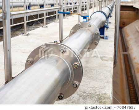 Stainless piping for high press air, wastewater tank Stainless piping for high press air, wastewater tank 70847685