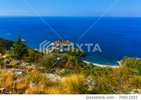 Island Sveti Stefan - Montenegro Island Sveti Stefan - Montenegro 70851835