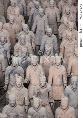 Warriors of famous Terracotta Army in Xian China 70852323