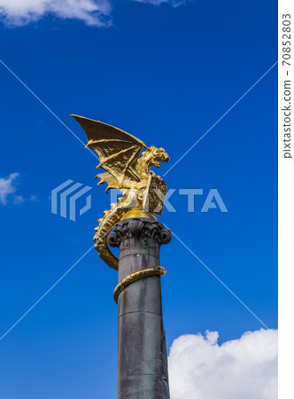 Dragon statue in Hertogenbosch - Netherlands Dragon statue in Hertogenbosch - Netherlands 70852803