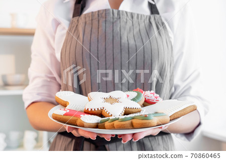 christmas cookies homemade bakery food new year christmas cookies homemade bakery food new year 70860465