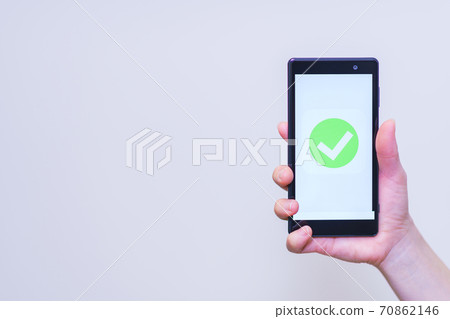Digital authentication Smartphone authentication Verify [Image of digital authentication] 70862146