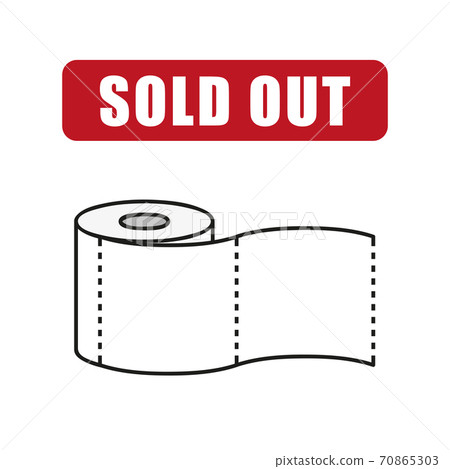 toilet paper sold out info graphic 70865303