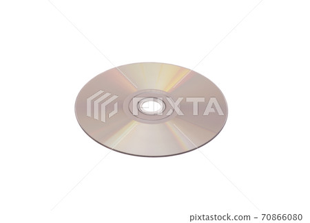 Cd disc on white background, isolated Cd disc on white background, isolated 70866080