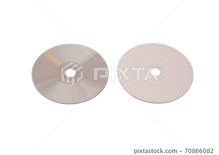 Cd disc on white background, isolated Cd disc on white background, isolated 70866082
