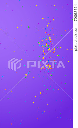 Festive admirable confetti. Celebration stars. Bri Festive admirable confetti. Celebration stars. Bri 70868514