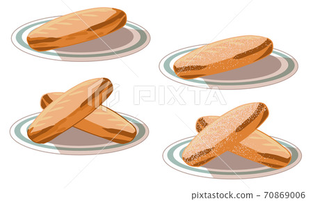 帶板炸麵包（無線） 70869006