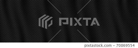 Panoramic texture of black and gray carbon fiber Panoramic texture of black and gray carbon fiber 70869554