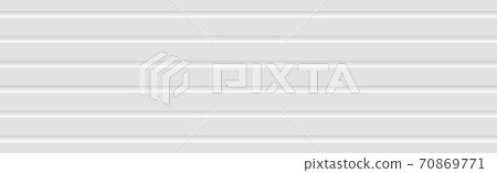 White vector panoramic background with straight lines and shadows White vector panoramic background with straight lines and shadows 70869771