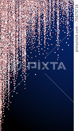 Pink gold glitter luxury sparkling confetti. Scatt Pink gold glitter luxury sparkling confetti. Scatt 70870716