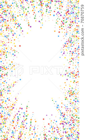 Festive powerful confetti. Celebration stars. Rain 70870759